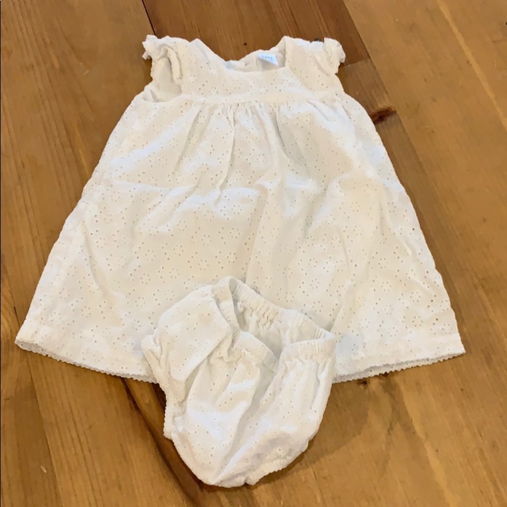 Eyelet dress